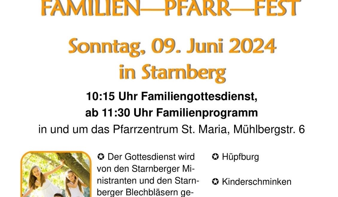 Pfarrfest in Starnberg am 09.06.2024