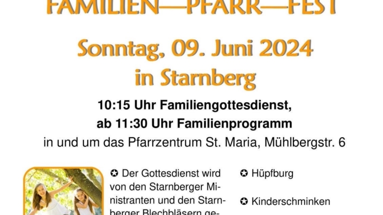 Pfarrfest in Starnberg am 09.06.2024